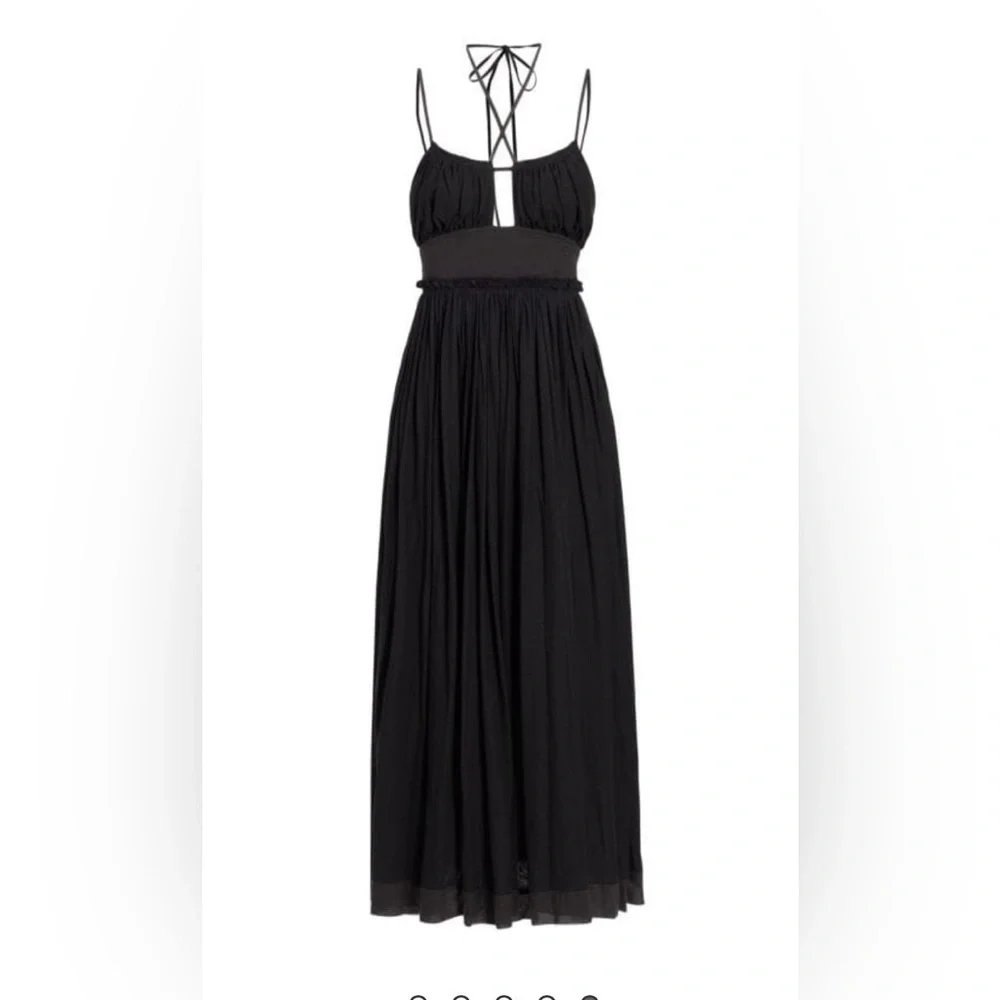 Ulla Johnson Black Backless Dress - Picture 2 of 12